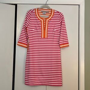 Gretchen Scott split neck dress size medium